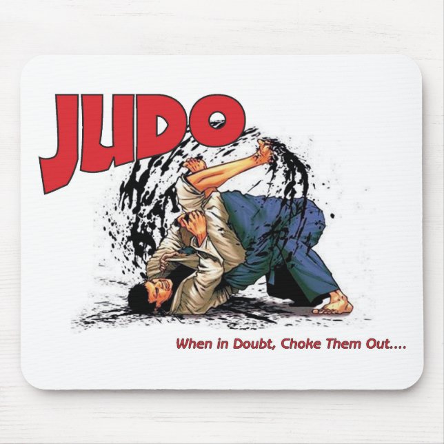 Tapis De Souris Obstruction de judo (Devant)
