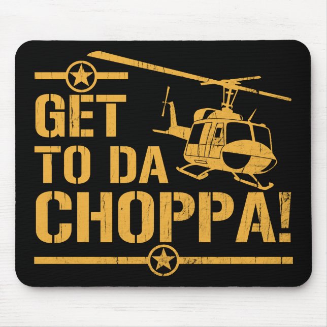 Tapis De Souris Obtenez au cru du DA Choppa (Devant)