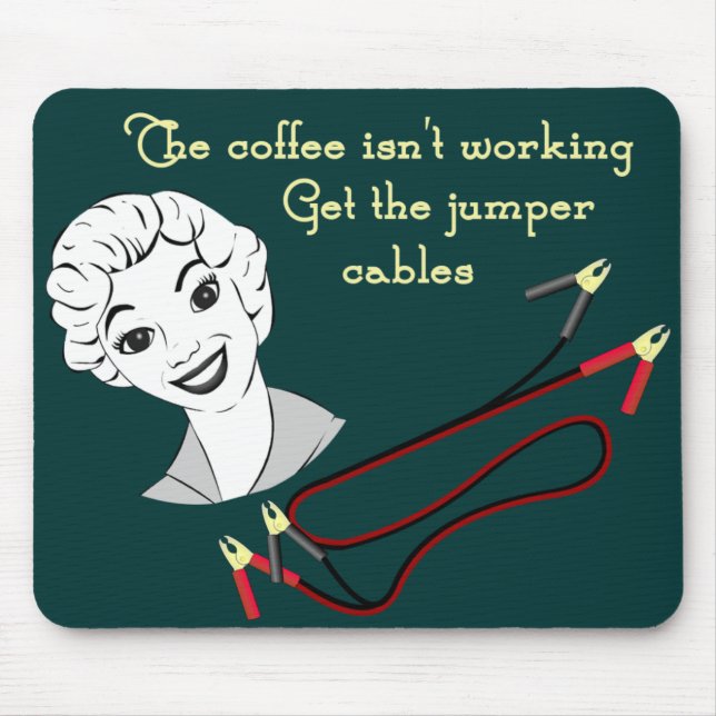 Tapis De Souris Obtenez les câbles de pullover Mousepad (Devant)