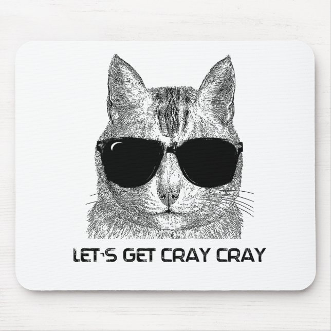 Tapis De Souris Obtenons Cray Cray (Devant)