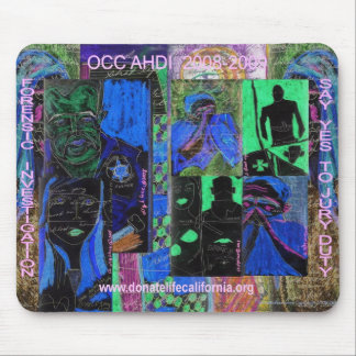 TAPIS DE SOURIS OCC AHDI 'DIRE OUI À JURY DUTY' MOUSE PAD