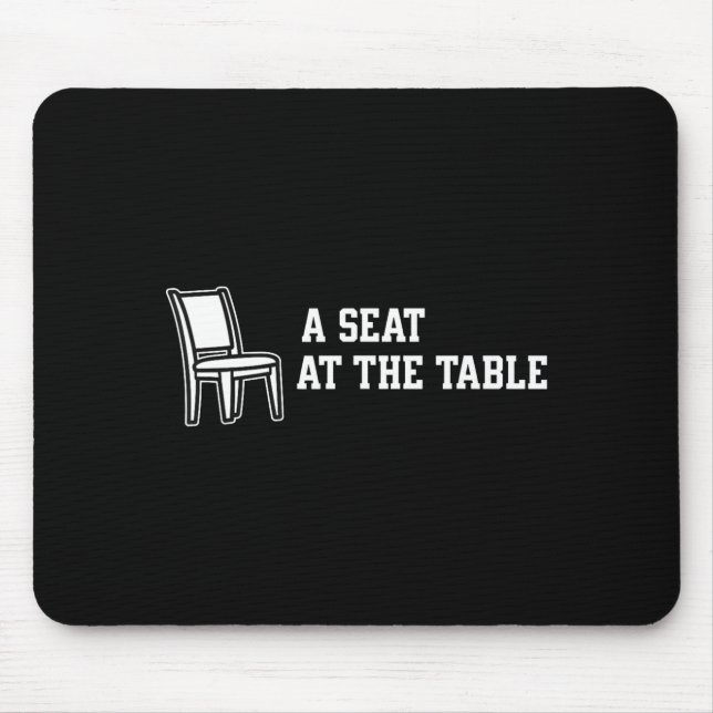 Tapis De Souris Occuper un siège à la table  (Devant)