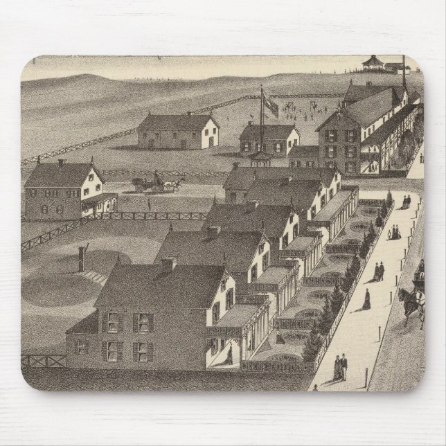 Tapis De Souris Ocean House, Point Pleasant, NJ (Devant)