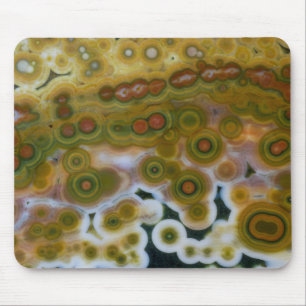 Tapis De Souris Océan Jasper de couleur jaune