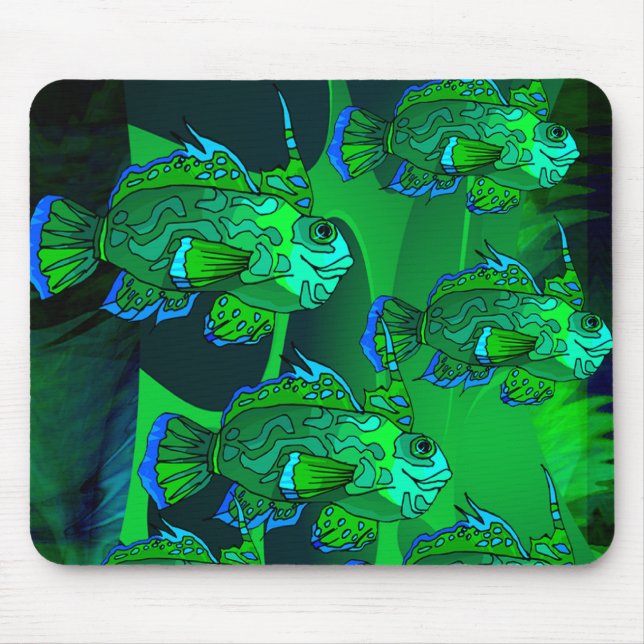 TAPIS DE SOURIS OCÉAN PROFONDÉMENT (Devant)