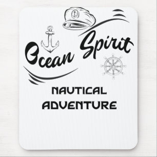Tapis De Souris Ocean Spirit Nautical Adventure Mouse Pad