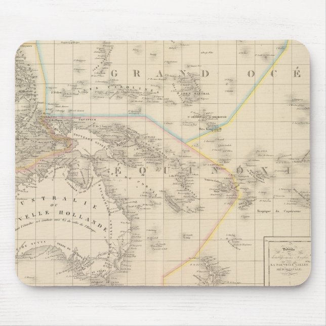 Tapis De Souris Océanie 3 (Devant)