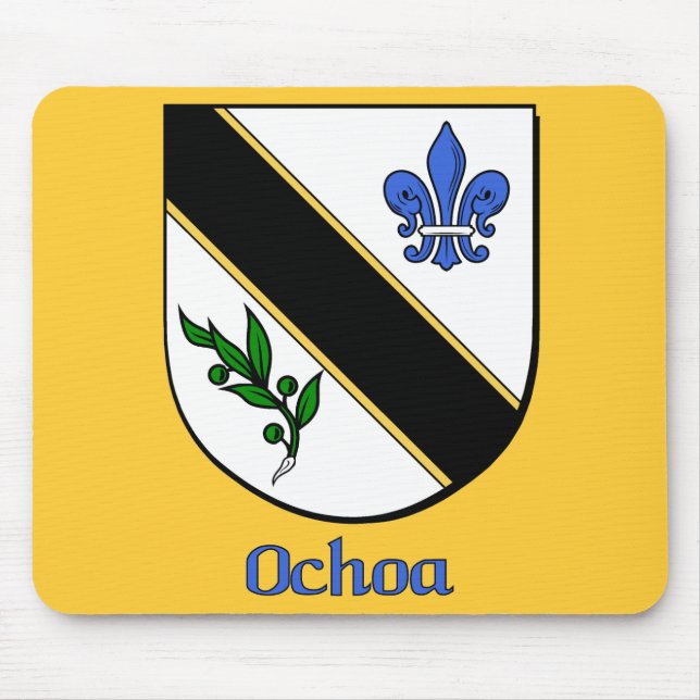 Tapis De Souris Ochoa Family Shield Mousepad (Devant)