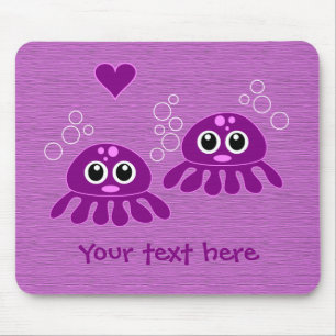 Tapis De Souris Octopus Love mousepad personnalisé