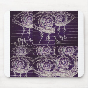 Tapis De Souris Oeil Abstrait