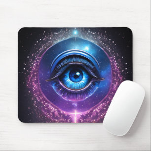 Tapis De Souris Oeil cosmique mystique
