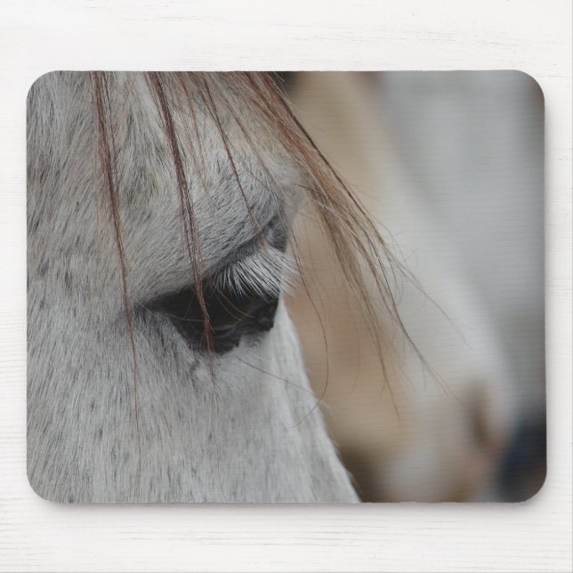 Tapis De Souris Oeil de Cheval gris (Devant)
