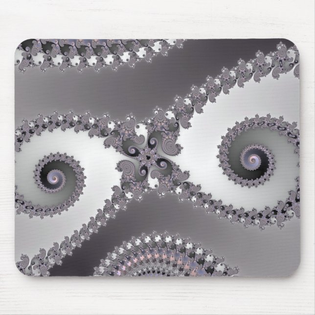 Tapis De Souris Oeil de hibou - Mousepad fractal (Devant)