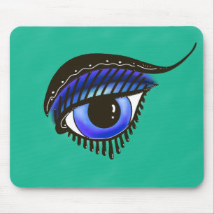 Tapis De Souris Oeil De La Souris De Medusa