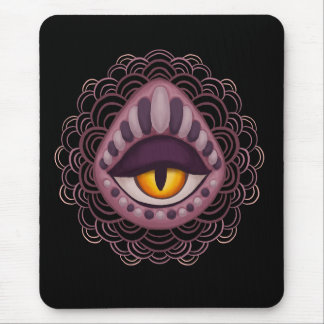 Tapis De Souris Oeil Éffrayant bizarre bizarre