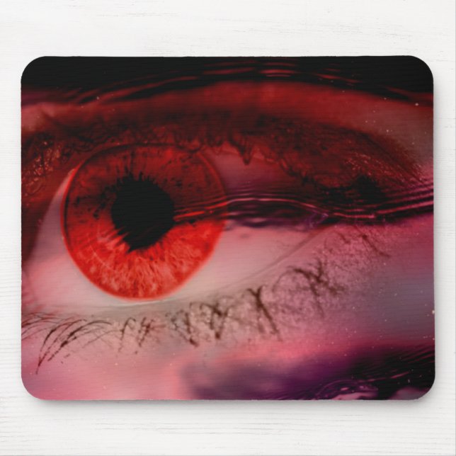 Tapis De Souris OEil rouge flottant (Devant)