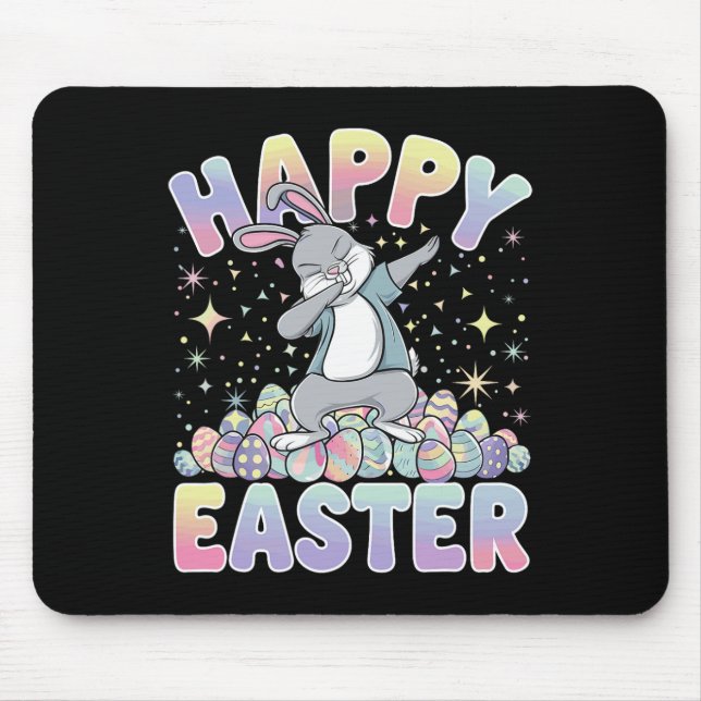 Tapis De Souris OEuf de Pâques lapin (Devant)