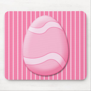 Tapis De Souris Oeuf de Pâques (rose) Mousepad