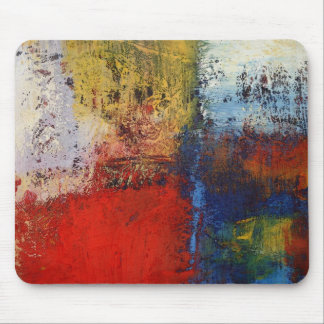 Tapis De Souris Oeuvre Abstraite colorée