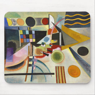 Tapis De Souris Oeuvre Abstraite expressionniste de Kandinsky