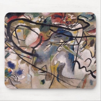Tapis De Souris Oeuvre Abstraite expressionniste de Kandinsky
