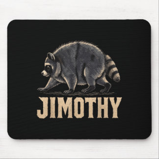 Tapis De Souris Œuvre d'art rétro années 80 de Jimothy Raccoon