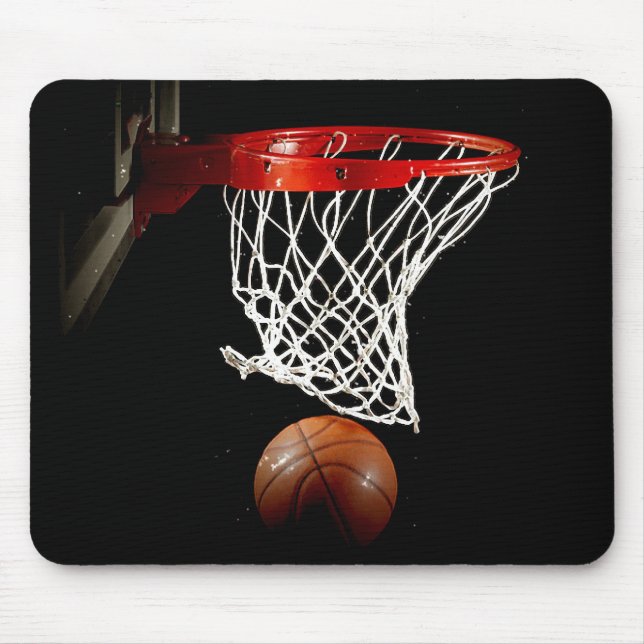 Tapis De Souris Oeuvre unique de basket-ball Mousepad (Devant)