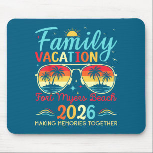Tapis De Souris Œuvres d'art de famille de Fort Myers Beach Florid