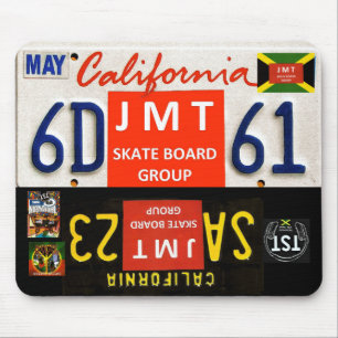 Tapis de souris officiel JMT SKATEBOARD /TST