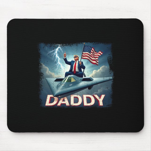 Tapis De Souris Officiel Trump Daddy 2025 (Devant)