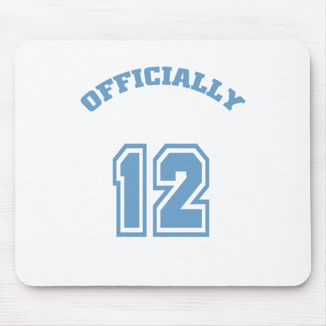 Tapis De Souris Officiellement 12 (Devant)