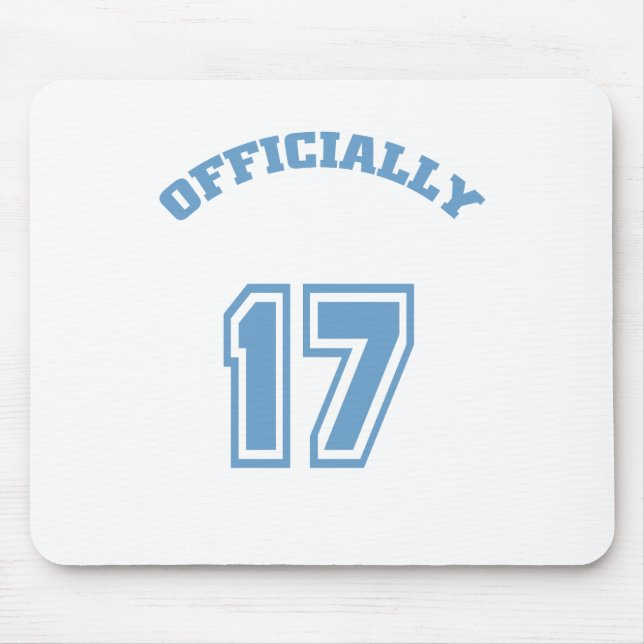 Tapis De Souris Officiellement 17 (Devant)
