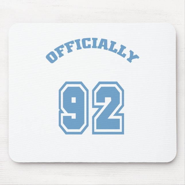 Tapis De Souris Officiellement 92 (Devant)
