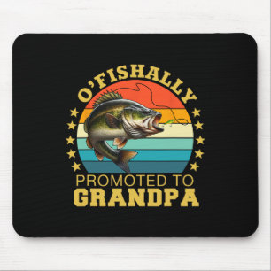 Tapis De Souris Officiellement promu grand-père bientôt grand-père