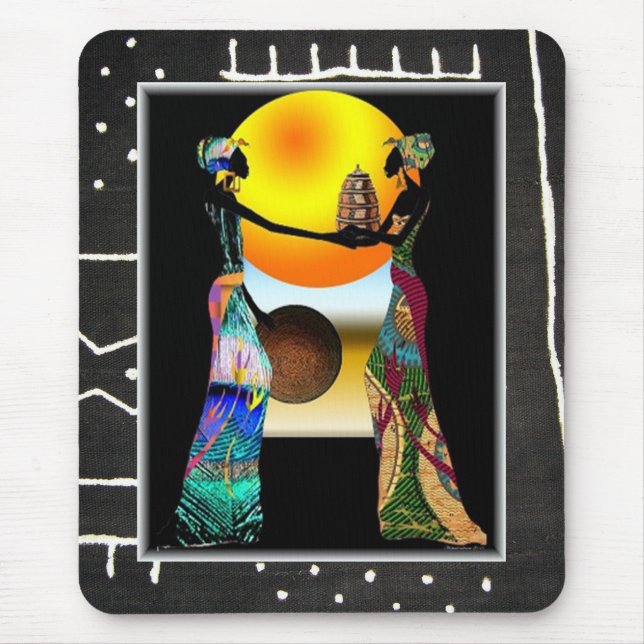 Tapis De Souris Offre africaine (Devant)