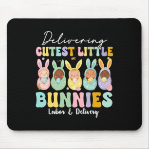 Tapis De Souris Offrir La Main D'Oeuvre Et La Livraison De Bunnies