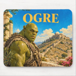 Tapis De Souris Ogre, monstre de fantasy gothique