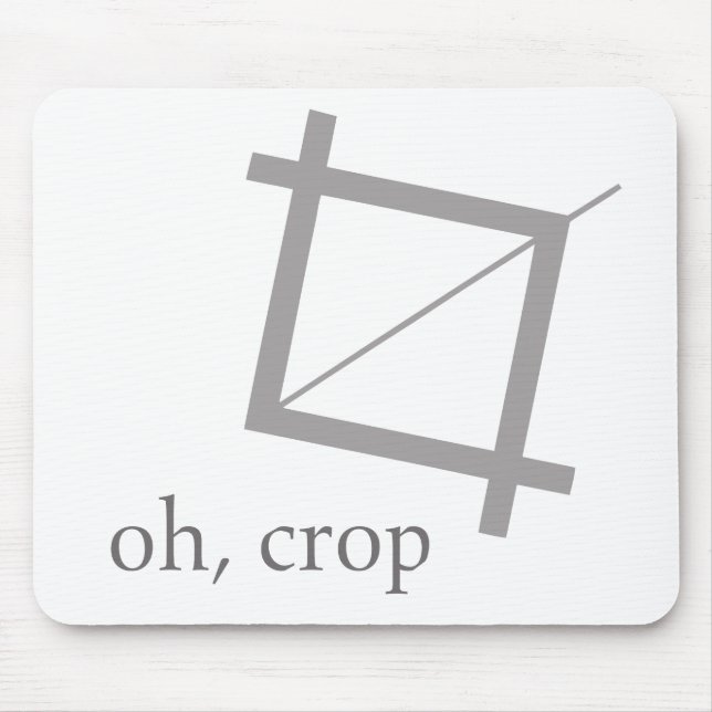 Tapis De Souris Oh ballot Mousepad de geek de concepteur de (Devant)