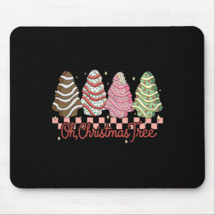 Tapis De Souris Oh Christmas Tree Cake Super Noël Famille de vacan