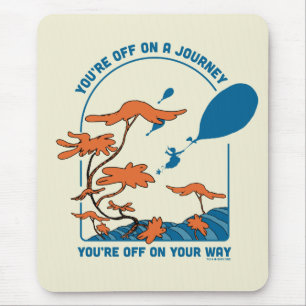 Tapis De Souris Oh, les endroits où tu iras ! "En route pour un vo