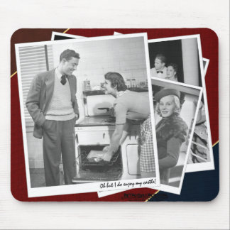 Tapis De Souris "Oh mais j'apprécie mon château ! "