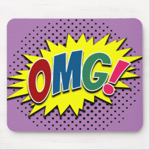 Tapis De Souris Oh mon Dieu !