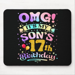 Tapis De Souris Oh mon dieu, c'est l'anniversaire de mon fils, 17