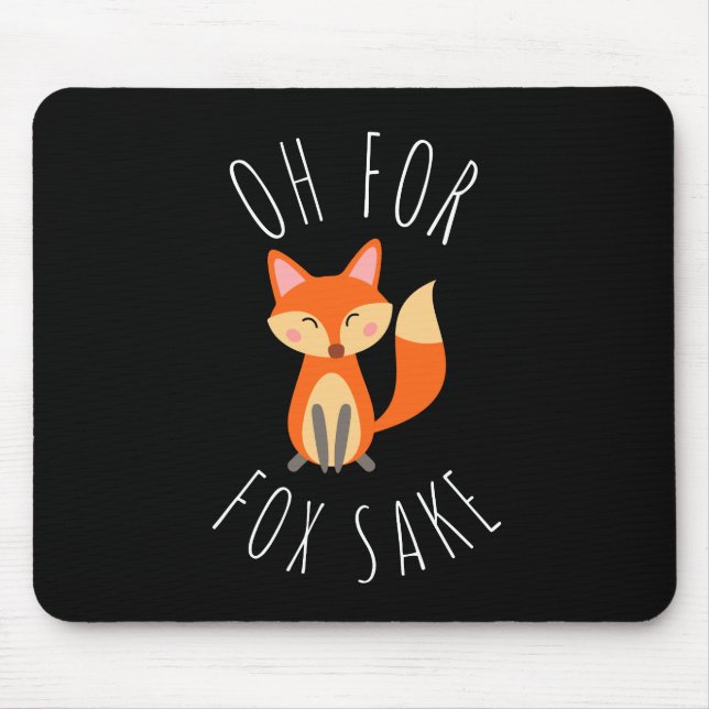 Tapis De Souris Oh pour Fox Sake (Devant)