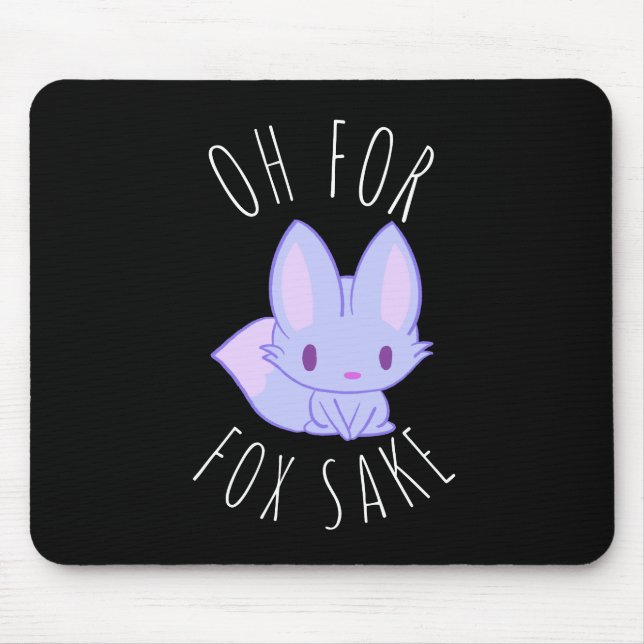 Tapis De Souris Oh pour Fox Sake (Devant)