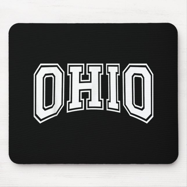 Tapis De Souris Ohio OH USA (Devant)