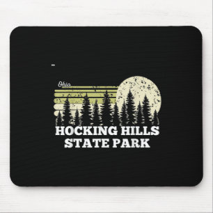 Tapis De Souris Ohio Randonnée Parc d'État de Hocking Hills Arbres