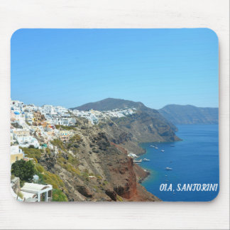 Tapis De Souris Oia, paysage de Santorin