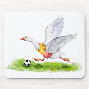 Tapis De Souris Oie de football