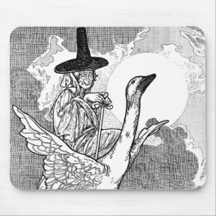 Tapis De Souris Oie-mère victorienne vintage par Charles Robinson